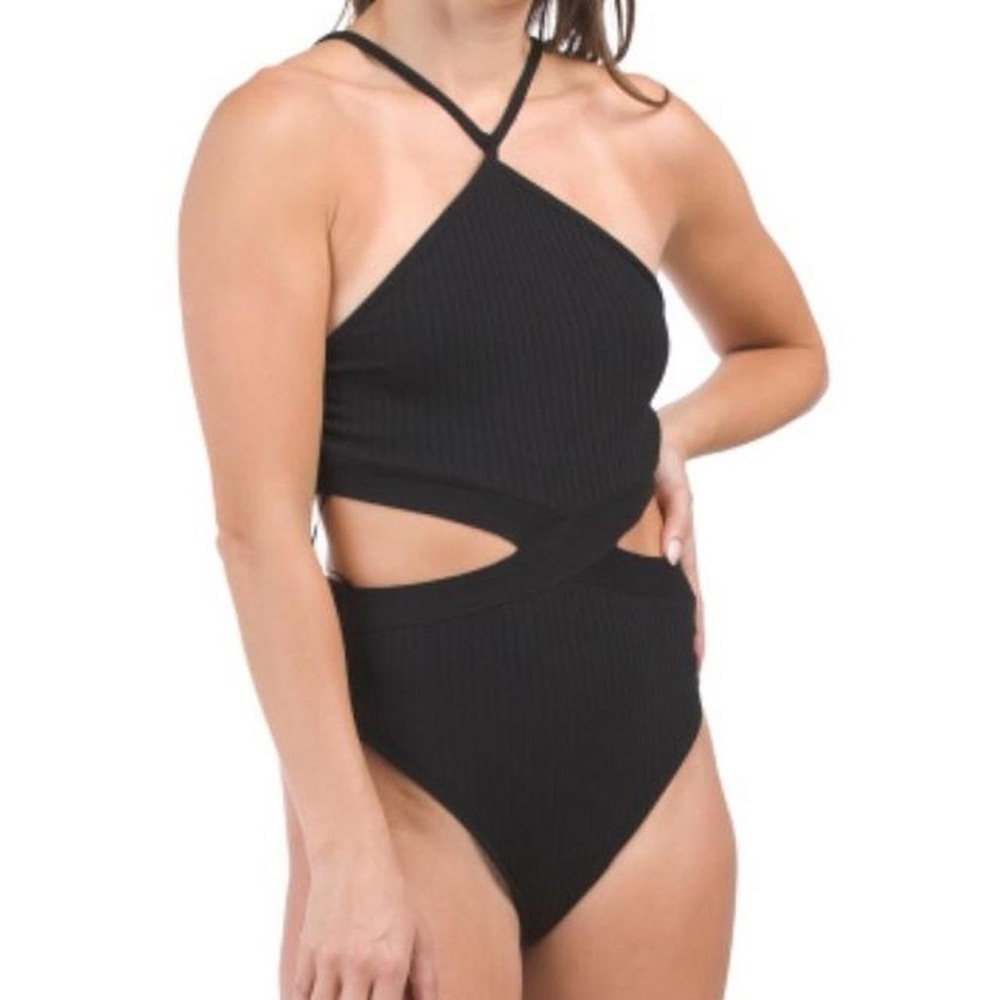 Zara Black Halter Bodysuit - Picture 5 of 5